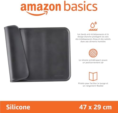 Vue 2 de Amazon Basics Tapis De