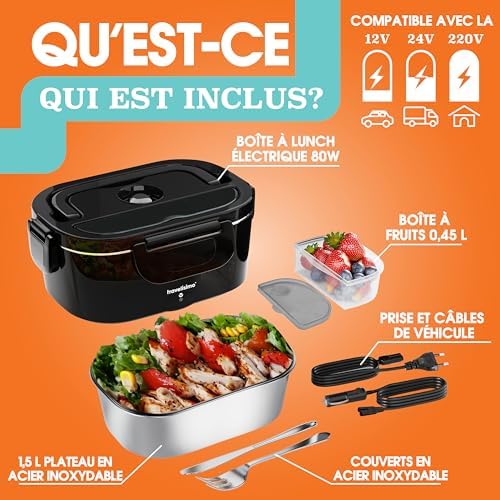 Vue 5 de Travelisimo Gamelle Chauffante