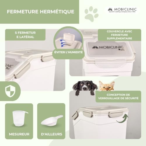 Vue 5 de Mobiclinic Conteneur Croquettes Chien