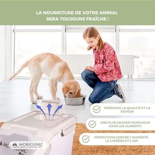 Vue 6 de Mobiclinic Conteneur Croquettes Chien