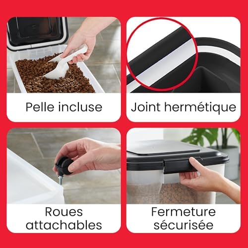 Vue 2 de Iris Ohyama Boite Croquette