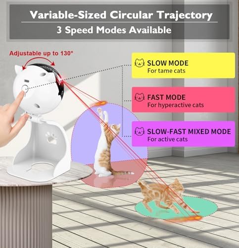 Vue 4 de Petiepaw Jouets Laser Interactifs