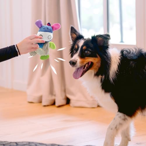 Vue 3 de Aime Jouet Peluche Vache