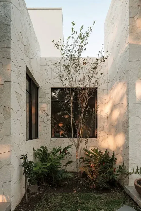 Diseño de Casa Moderna con Piedra Natural y Vistas al Jardín en Mazamitla. - Imagen 6
