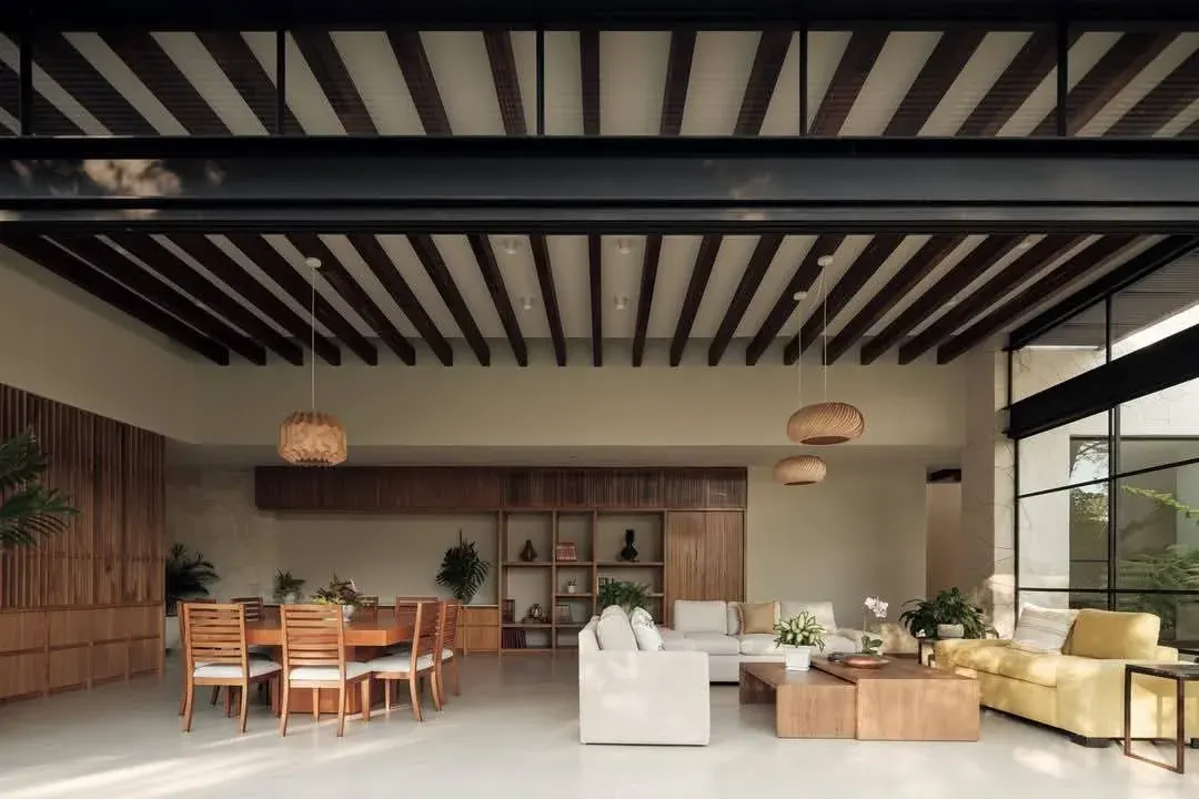 Diseño de Casa Moderna con Piedra Natural y Vistas al Jardín en Mazamitla. - Imagen 10