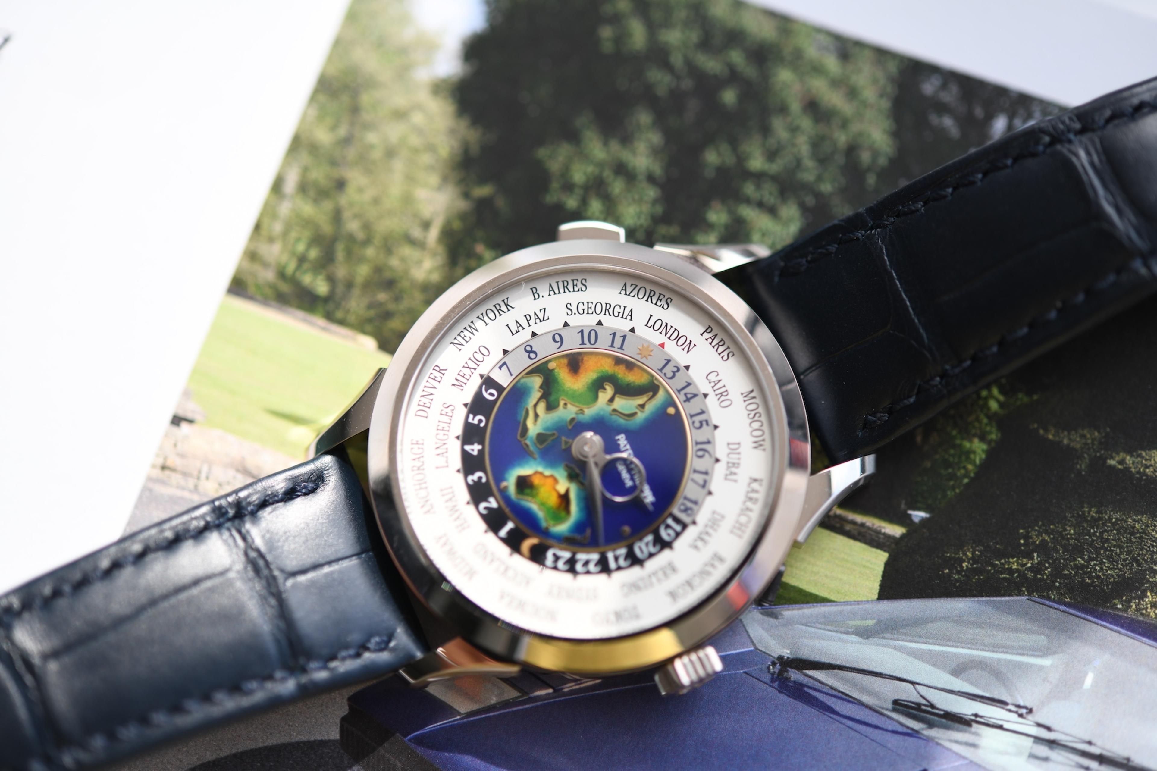 Patek Philippe 5231 world time enamel