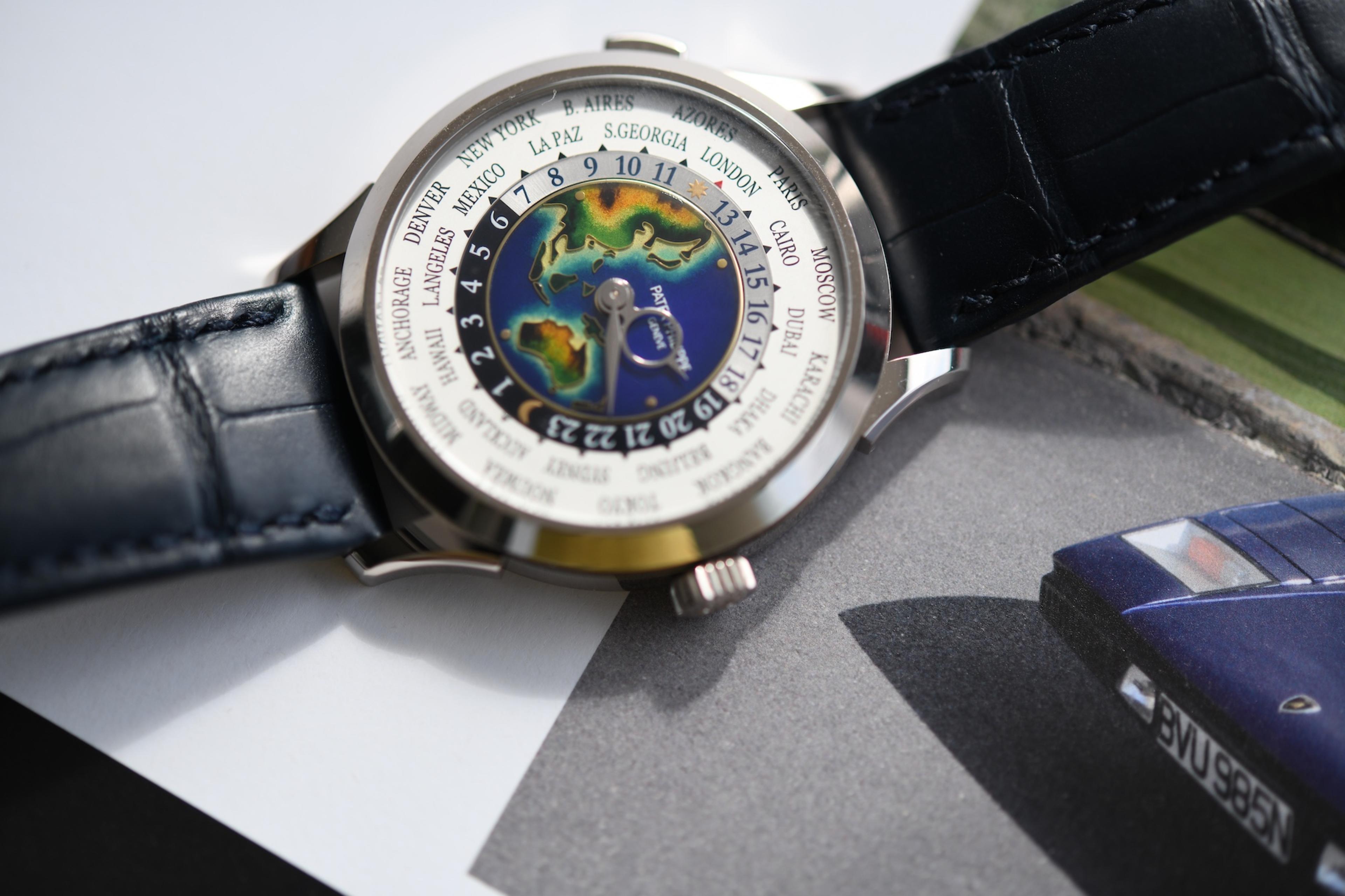 Patek Philippe 5231 world time enamel
