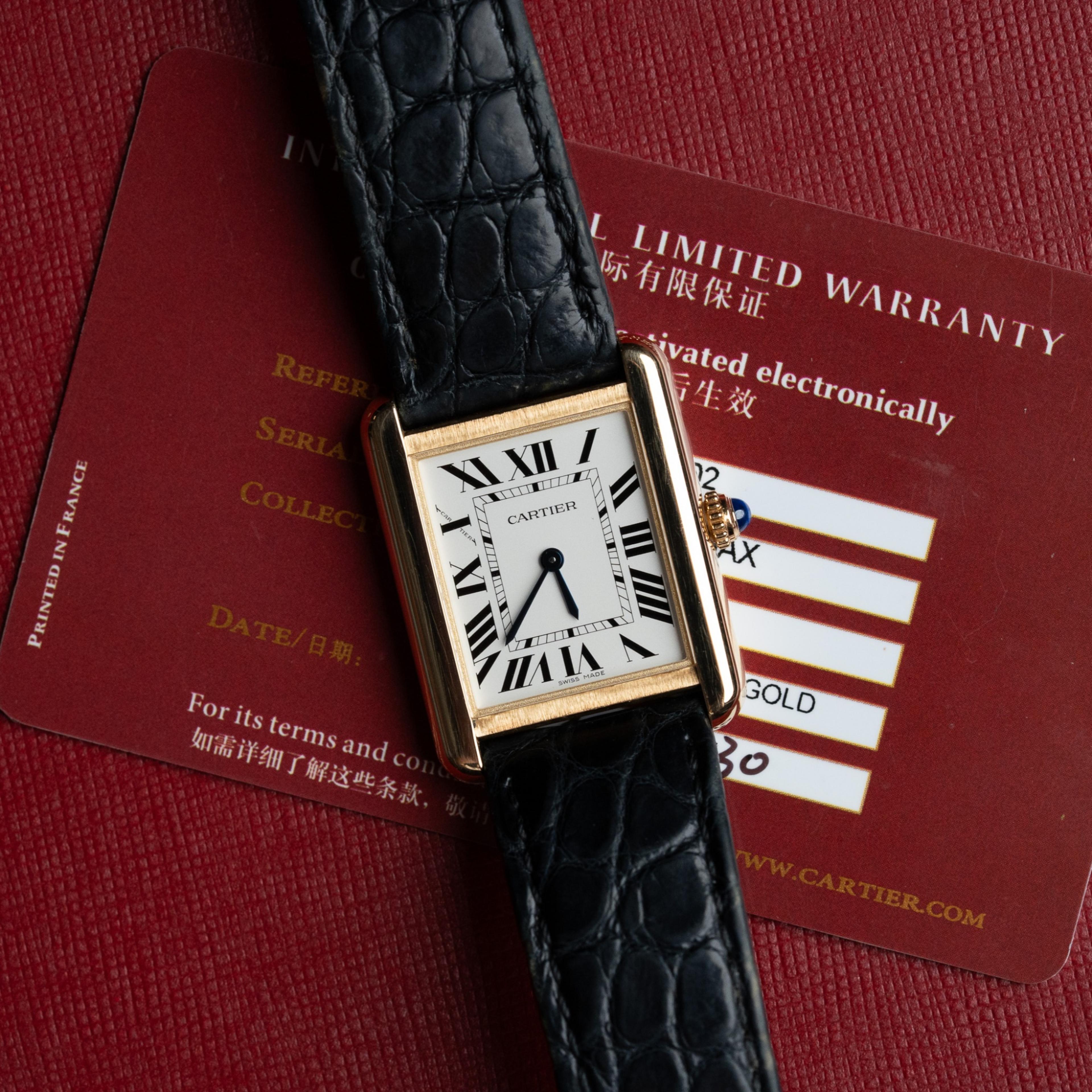 Cartier Tank Ref 3168
