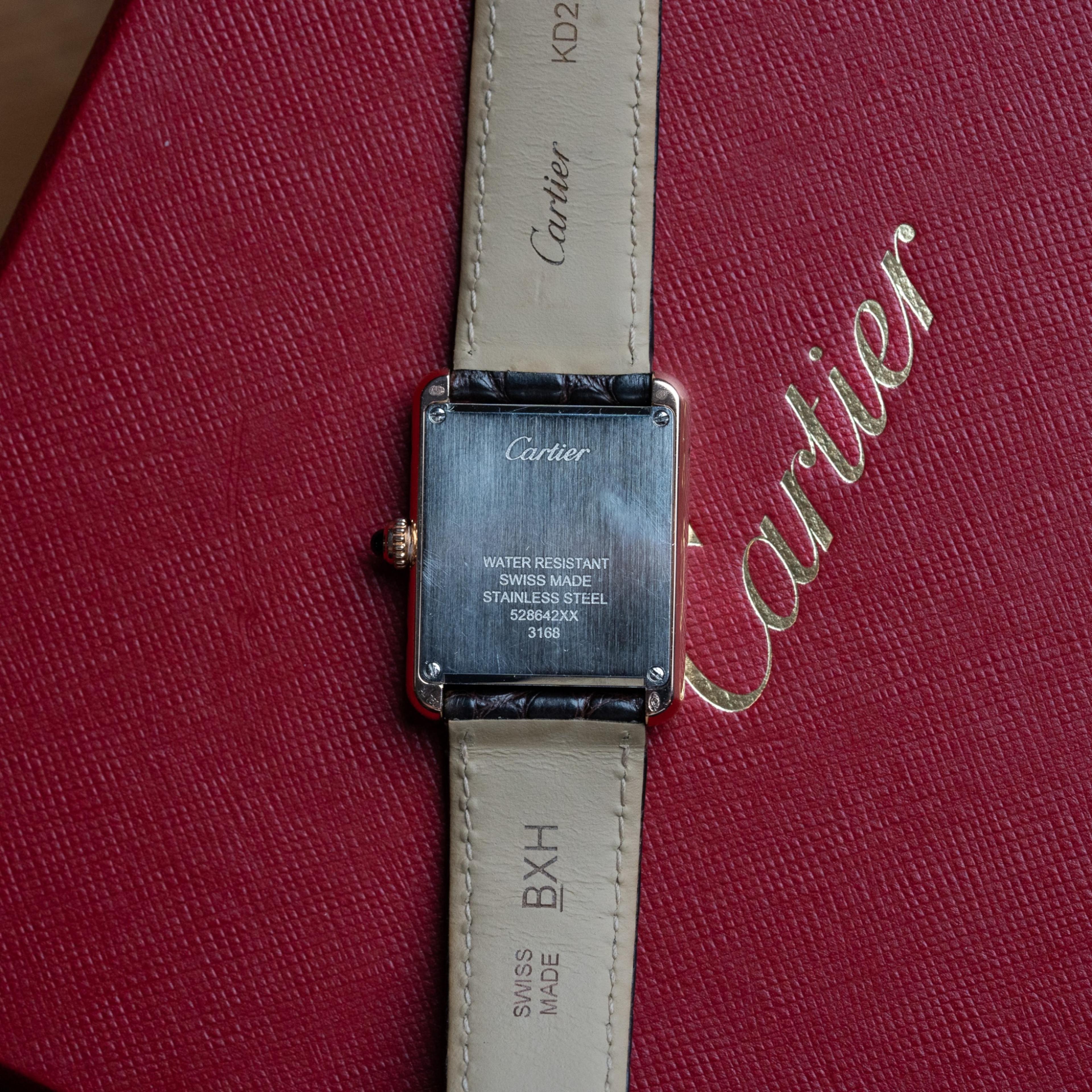 Cartier Tank Ref 3168
