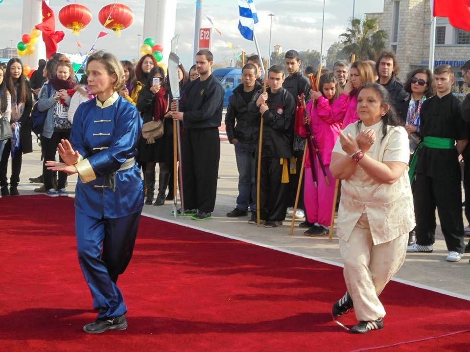 Tai Chi in Chinese New Year celebration in 2015