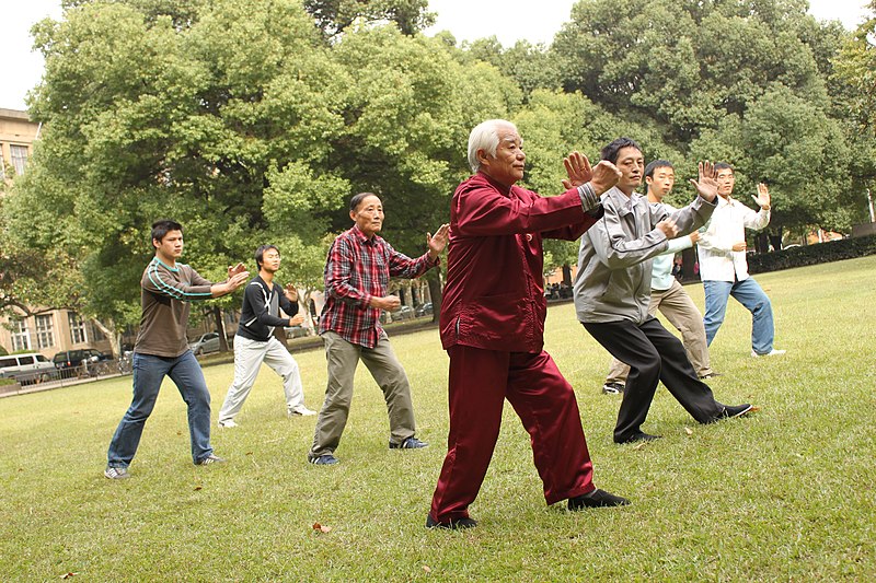 Taichi in the park