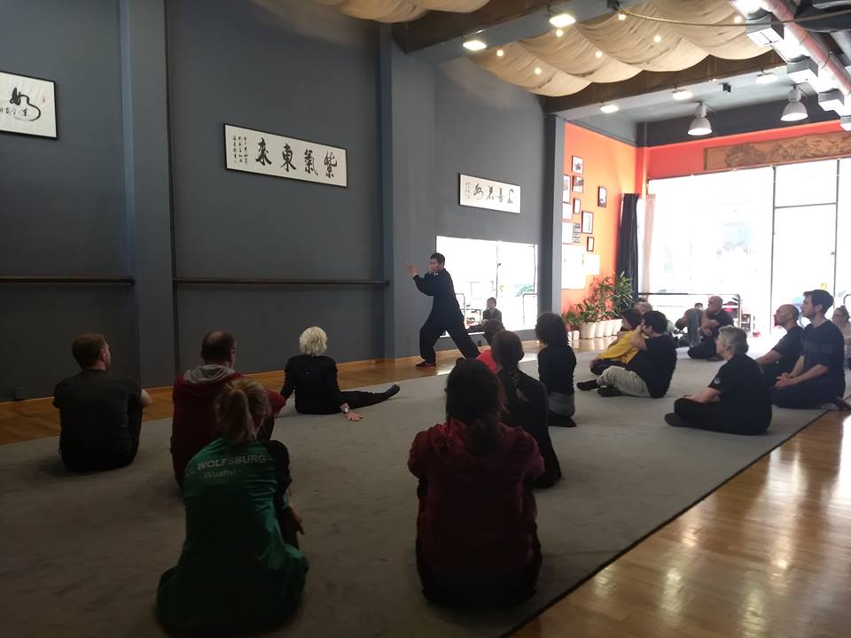 Taichi Seminar in Athens with sifu Chen Bing 2019
