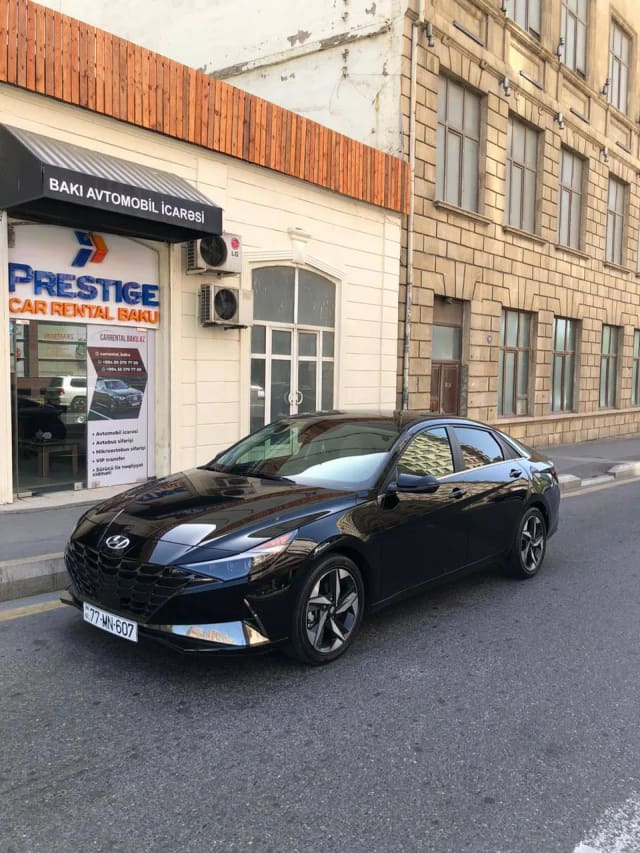 2023 Hyundai Elantra rental car Baku
