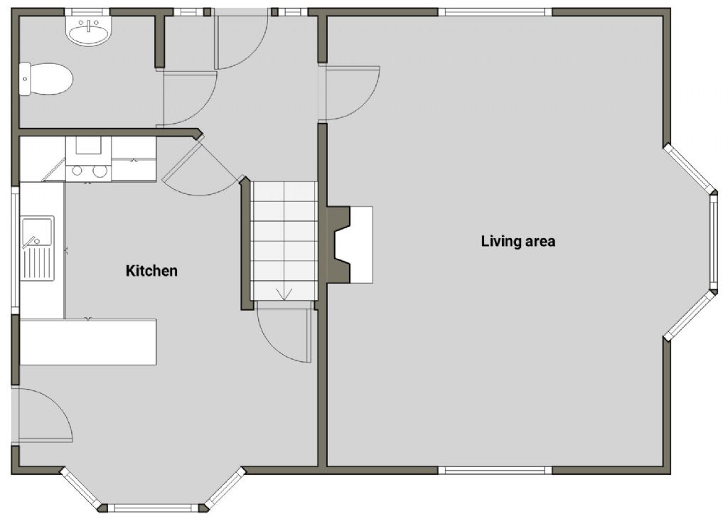 1 castle lane comber - ground floor