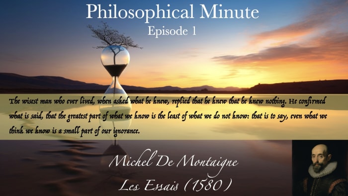Michel de Montaigne's Essais