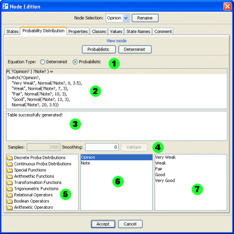 Formula Editor panel