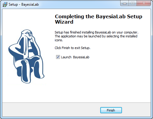 Setup Wizard completion screen