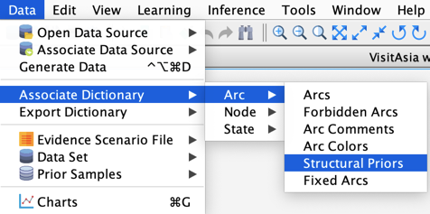 Importing a Structural Priors dictionary