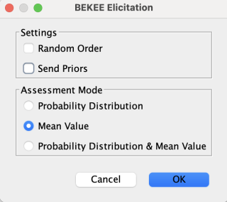 New BEKEE Elicitation Wizard