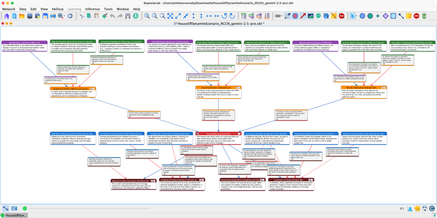 Risk-Centric Causal Network