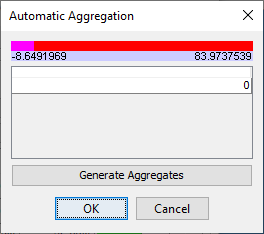 Single-variable automatic aggregation window