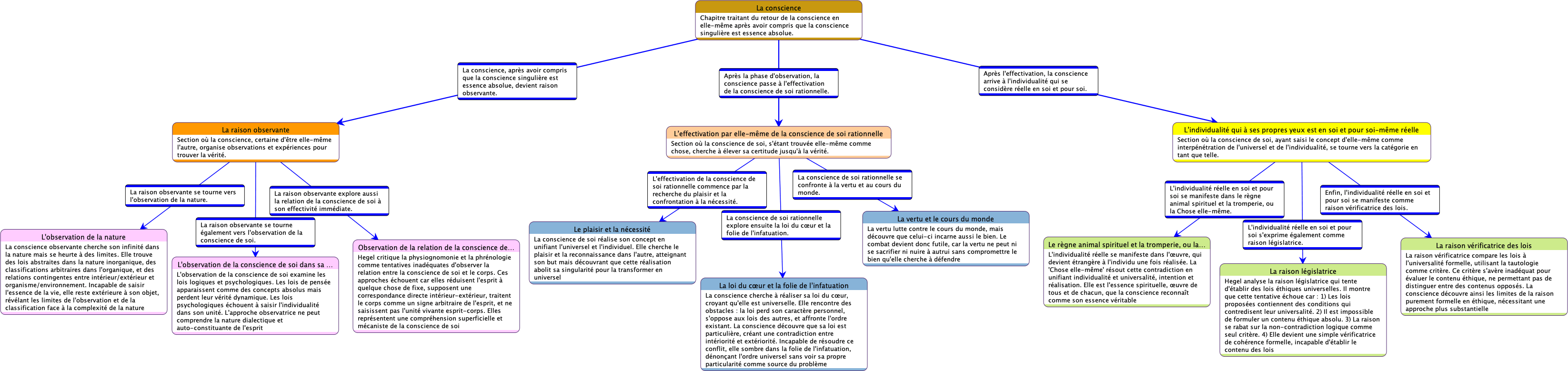 Réseau Causal sur les Sections et Sous-Sections du Chapitre - Commentaires Résumés