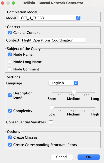 Hellixia Causal Network Generator