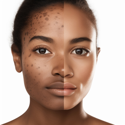 Causal semantic network for skin hyperpigmentation
