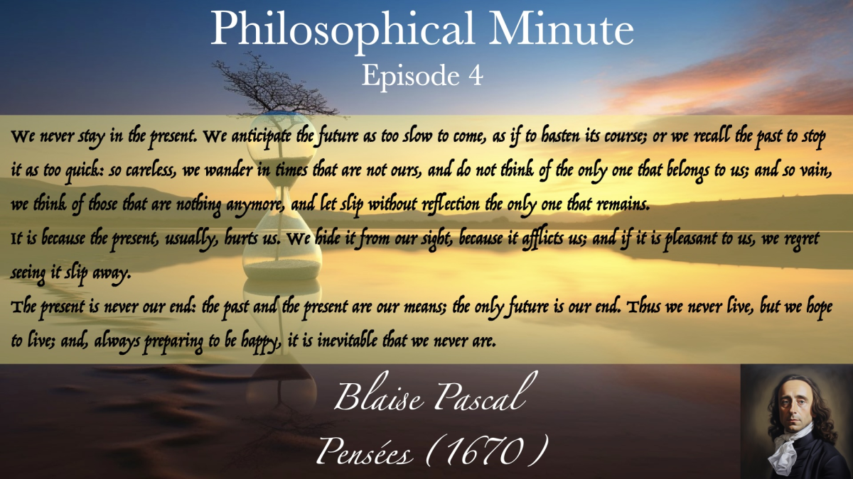 Illustration for the Pascal Pensées example (episode 4)