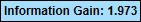 AnalysisReportEvidenceInformationGainInformationGain
