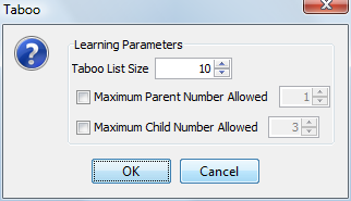 Data Perturbation: learning algorithm settings