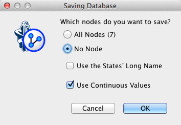 Batch Joint Probability with No Node selected