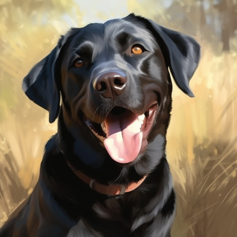 Illustration for the Labrador Retrievers example