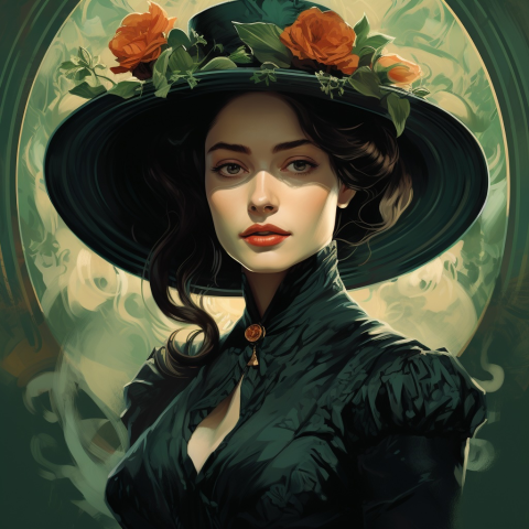 Illustration for the Madame Bovary example