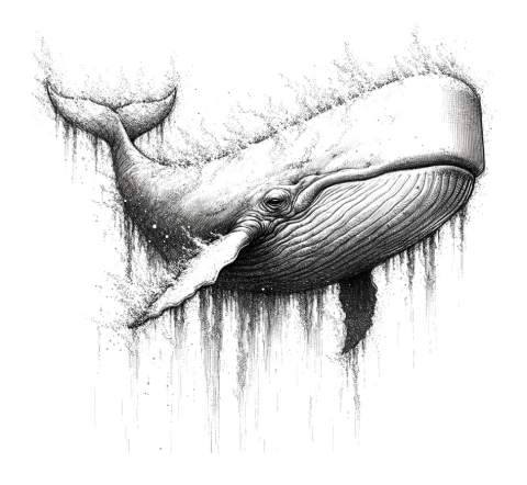 Illustration for the Moby-Dick example