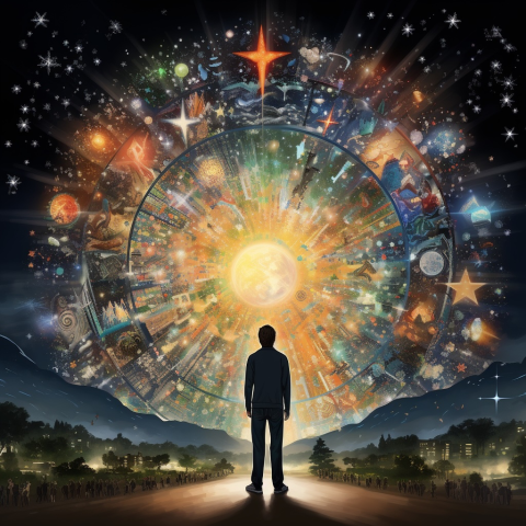 Semantic network for the Spinoza Ethics example (episode 6)