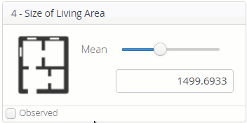 SetEvidenceSlider