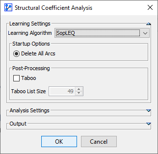 SopLEQ learning settings