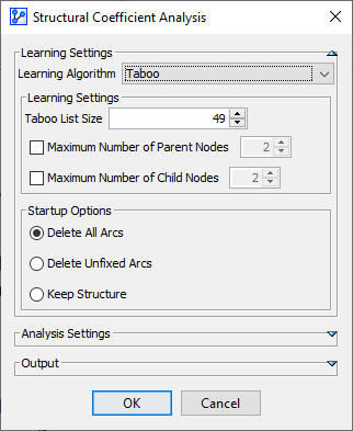 Taboo learning settings