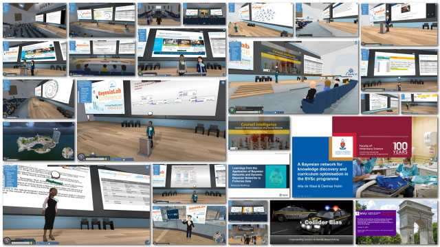 2020 BayesiaLab Conference photo collage