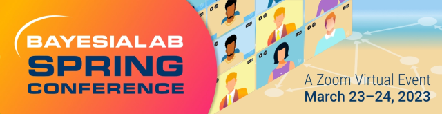 2023 BayesiaLab Conference banner