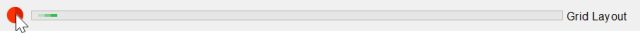 Genetic Grid Layout progress bar