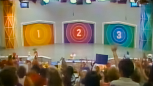 Monty Hall on Let's Make a Deal