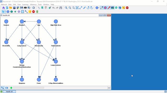 Prior Samples icon in the lower-right corner of the Graph Window