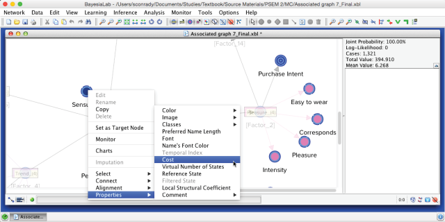 Encoding optimization constraints as node Costs
