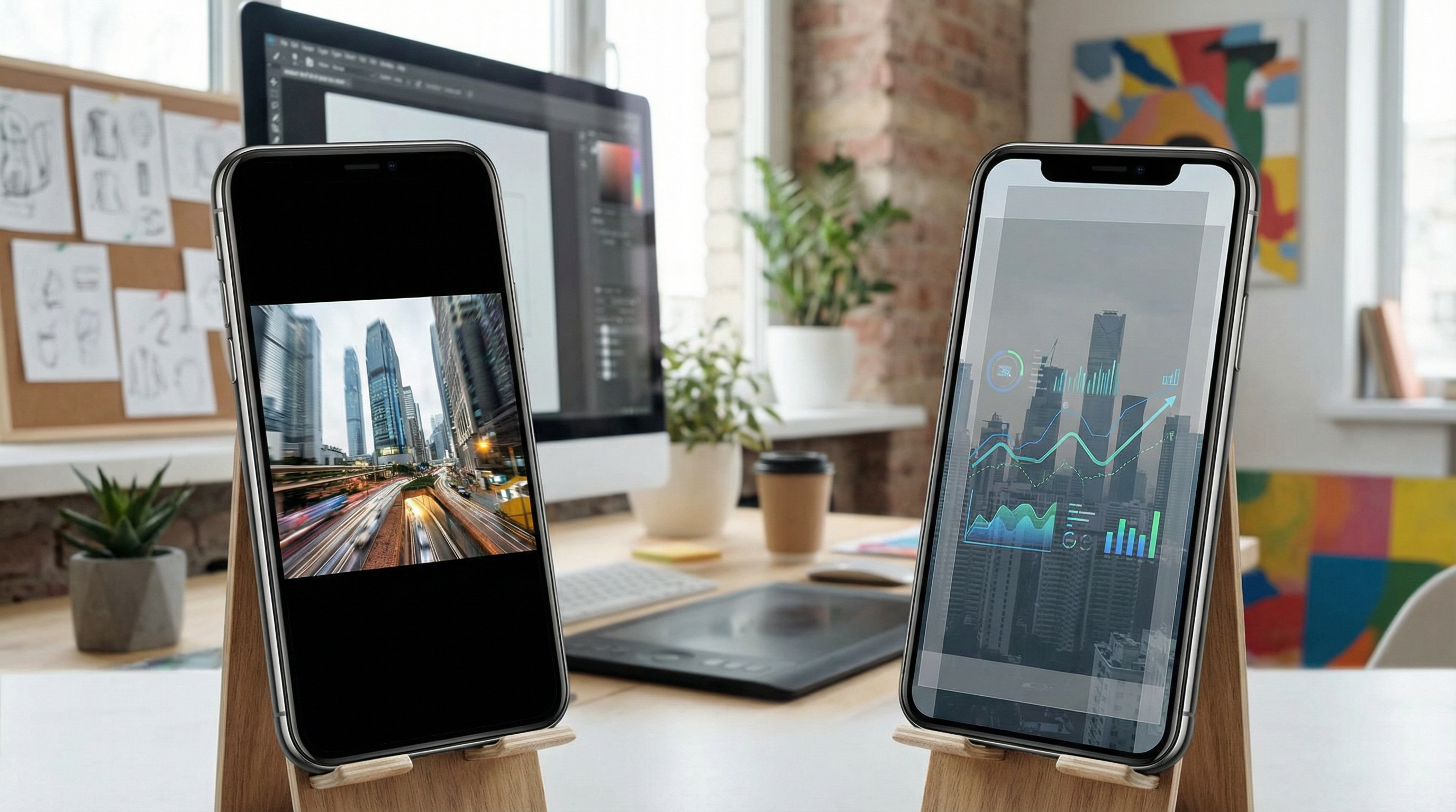 Vertical video safe zones for motion graphics templates