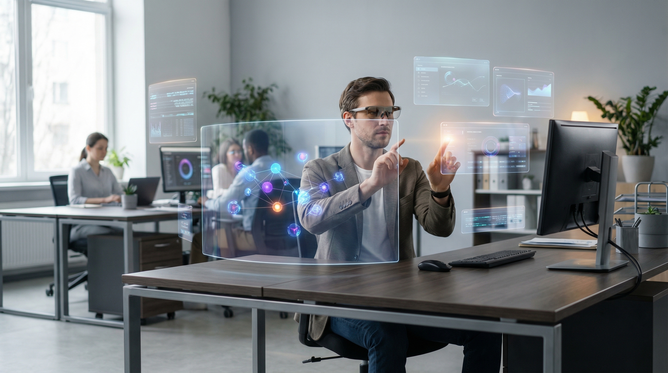 Professional workstation showing what is motion graphics templates used for editing