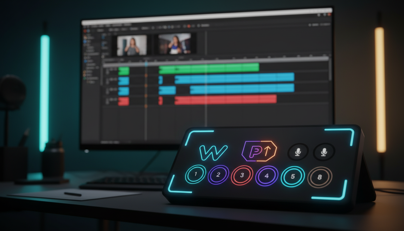 AI multi camera editor plugin interface in Premiere Pro for complex projects