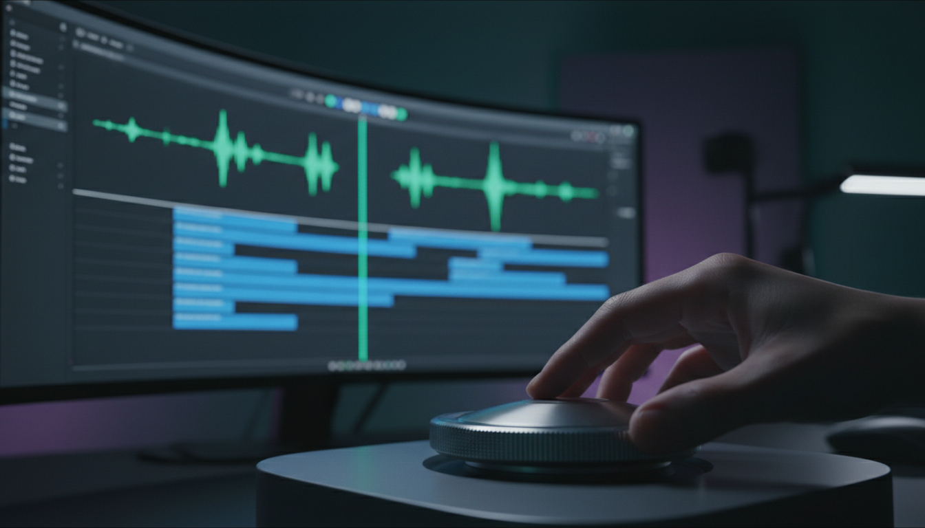 Adobe Premiere Pro native Speech to Text interface