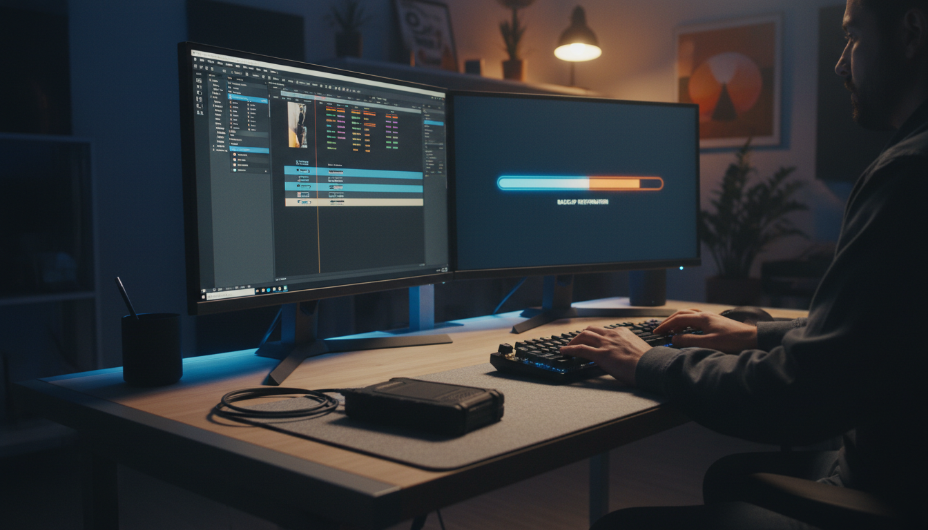 Testing backup files in Adobe Premiere Pro